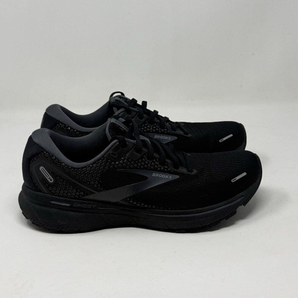 Brooks Ghost 14 Shoes Womens 9 M Black Lightweight Running Sneakers NO INSOLES